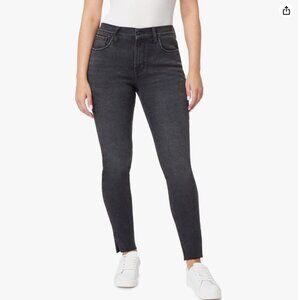 Kensie The Kelsey High Rise Raw Hem Skinny Jeans in Ramona size 2/26 NWT